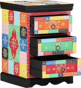 vidaXL Dulap cu sertare Multicolour 40 x 40 x 60 cm
