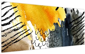 Tablou - Acuarelă abstractă (120x50 cm)