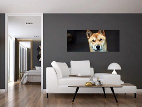 Tablou cu câine (120x50 cm)