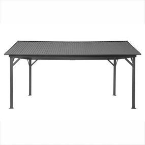 Copertină auto AVENBERG PAVILON 5 × 3 m – antracit