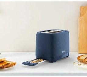Prăjitor de pâine cu două fante Tefal MORNING 850W/230V albastru