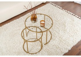 Set de măsuțe de cafea Aurum Gold 60 cm, 2buc.