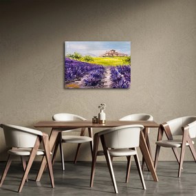 Tablou - Provence, Franța, pictură în ulei (70x50 cm)