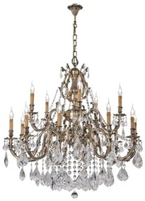 Candelabru 15 brate LUX cu cristale Scholer, Ashford
