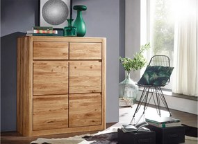 Dulap stejar masiv Pantofi Dotti, 100 × 37 × 111 cm