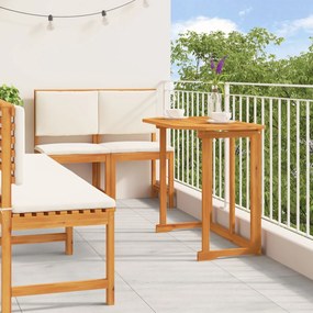 vidaXL Set mobilier de grădină cu perne, 5 piese, lemn masiv de acacia