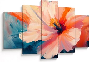 Tablou - Floare pictată (150x105 cm)