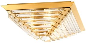 Plafoniera design LUX Eden auriu 112443 HZ