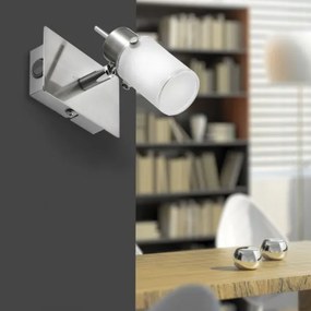 Spot LED de perete JUST LIGHT. 11931-55 MAX 1xGU10/4W/230V crom