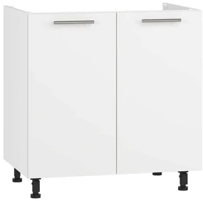 Dulap de jos Vento DK-80/82, alb mat