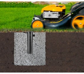 Uscător de rufe argintiu pentru grădină 40 m Essential – Brabantia