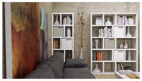 Bibliotecă TemaHome Berlin 150 x 198 cm, alb