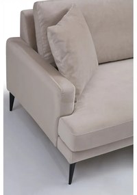 Canapea cu 3 Locuri Papira 3 Seater - Beige 205 X 90 X 88