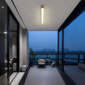 Brilagi SLEEKLINE - Plafonieră LED pentru baie, LED/40W/230V, auriu, IP44