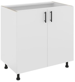 Corp Baza Karo, 2 Usi, Alb, 80 x 50 x 80 cm