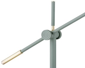 Lampadar de podea reglabil stil industial NASHVILLE salvie