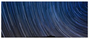 Tablou cu stele noaptea și cerul (120x50 cm)