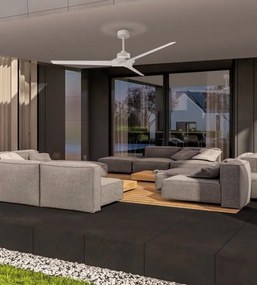 Lustra LED, Ventilator cu telecomanda, IP44, BRISA Mini MA-8726