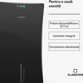 Klarstein DRYBEST 2000 2G, negru, dezumidificator, ionizator, 700ml / D, 70 W