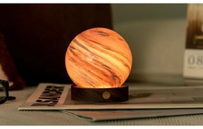 Decorațiune luminoasă maro/în culoare naturală închisă cu USB ø 8 cm Polar Cloud – Gingko