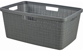 Curver Coș pentru rufe curate Jute 46 l, griînchis