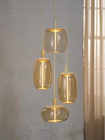 Osram - Cablu de alimentare NEEDLE PENDANT, 4xE27/25W/230V, bej