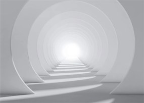 Tablou pe sticlă - 3D tunel (70x50 cm)