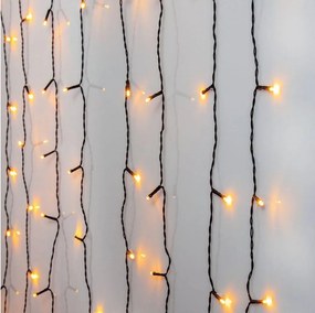 Eglo 411526 - Perdea LED de exterior pentru Crăciun GOLDEN 120xLED 1,8m IP44 alb cald