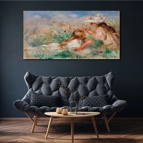 Tablou canvas Fete Flori de Lunca