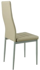 Set de masă Mezza 4+1 bej-gri