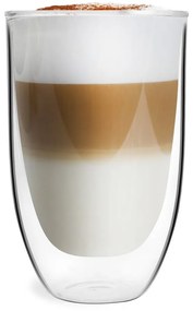 Set 6 pahare cu perete dublu Vialli Design NATALIE, 350 ml