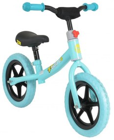 Bicicleta pedagogica fara pedale pentru copii NOVOKIDS™ Happy 2B, Roti 12" inch, 1-5 ani, Maxim 20 kg, Cadru carbon, Roti din spuma cauciucata EVA,