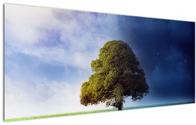 Tablou - Noapte și zi (120x50 cm)