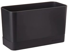Organizator pentru chiuveta Brabantia SinkSide 1000209, Antiderapant, Silicon, Gri inchis