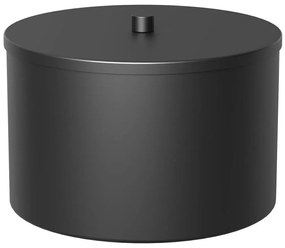 Cutie de metal pentru depozitare 12x17,5 cm negru