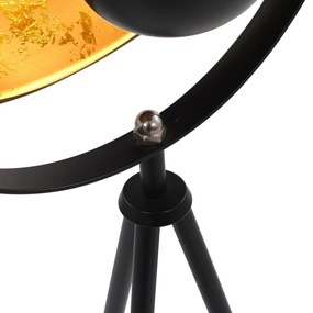 Lampa de podea, negru si auriu, 31 cm, E27 31 cm, 1, 1
