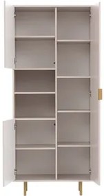 Set mobilier living Newelon I (Cașmir + auriu) . 1105963