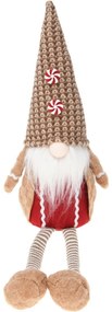 Spiriduș de Crăciun Gingerbread boy, 57 x 16 cm