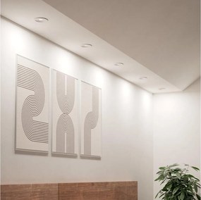 Eglo 902263 - Set 5x spot LED încastrat BARRANCO, 4,8W/230V, alb