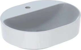Lavoar pe blat Geberit Variform 50 cm fara orificiu preaplin