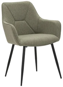 Mauro Ferretti Scaun Vicenza Verde Set 2 Bucati cm 58X63X85,5 | Aosom Romania