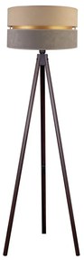 Lampadar Duolla DUO 1xE27/60W/230V d. 44 cm bej/gri/wenge