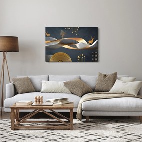 Tablou - Cerb, grafică (90x60 cm)