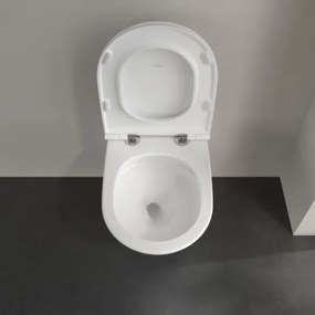 Villeroy & Boch 4670T9R1 - Vas WC suspendat SUBWAY cu capac SoftClose, ceramică, alb