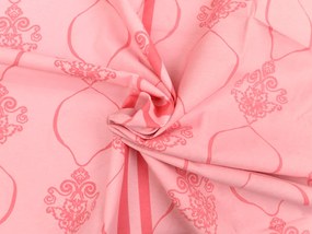 Lenjerie de pat din bumbac roz ALCUDIA Dimensiune lenjerie de pat: 70 x 90 cm | 140 x 200 cm