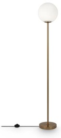 Lampadar, Lampa de podea moderna RING alama
