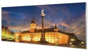 Tablouri acrilice Varșovia Old Town apus de soare