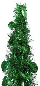 Brad de Craciun artificial tip pop-up, verde, 150 cm, PET 1, Verde, 150 cm