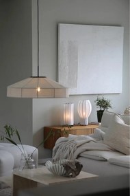 Veioză alb-negru cu abajur textil (înălțime 31,5 cm) Hikari – Markslöjd