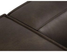 Fotoliu maro cu tapițerie din piele Madame – Windsor &amp; Co Sofas